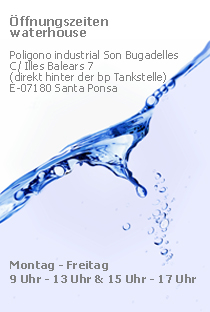 Mallorca Spezialisten für Wasseraufbereitung, Schwimmbadtechnik und Pumpentechnik